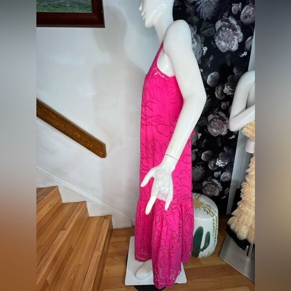 Anthropologie Maeve Belrose Eyelet Maxi Dress/ size XS - Picture 8 of 11